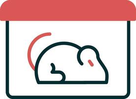 Rat Vector Icon