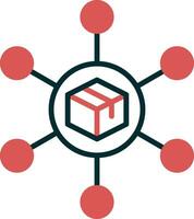 Distribution Center Vector Icon