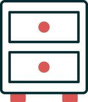 Filing Cabinet Vector Icon