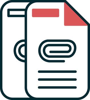 icono de vector de documento