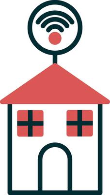 Smart House Vector Icon