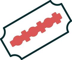 Razor Blade Vector Icon