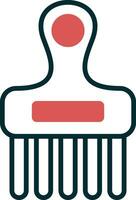 Afro Comb Vector Icon