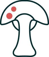 Mushroom Vector Icon