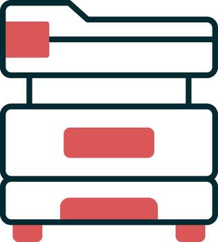 Multifunction Printer Vector Icon