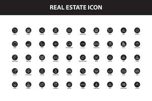 real estate Icon for Website, UI UX Essential, Symbol, Presentation, Graphic resources vector