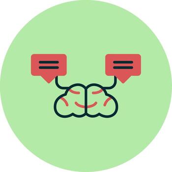 natural idioma Procesando vector icono