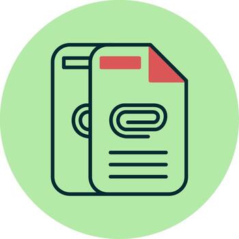 icono de vector de documento