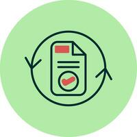 icono de vector de documento