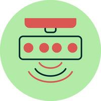 Motion Sensor Vector Icon