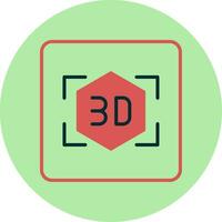 icono de vector 3d