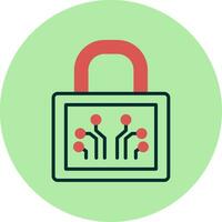 icono de vector de bloqueo