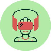 Augmented Reality Vector Icon