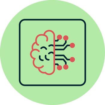 Artificial Intelligence Vector Icon