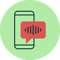 Voice Assistant Vector Icon