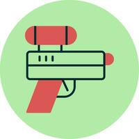 icono de vector de pistola láser