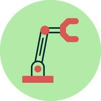 Robotic Arm Vector Icon