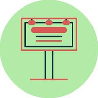 Billboard Vector Icon