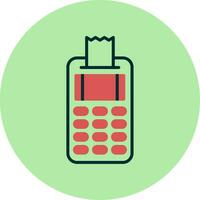 Pos Terminal Vector Icon