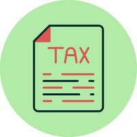 Tax Vector Icon