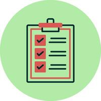 Checklist Vector Icon