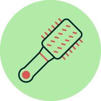 Hair Brush Vector Icon