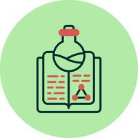 Science Book Vector Icon