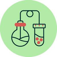 experimentos vector icono