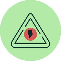 High Voltage Vector Icon