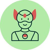 Superhero Vector Icon