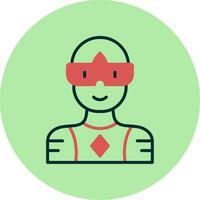 Superhero Vector Icon