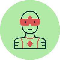 Superhero Vector Icon