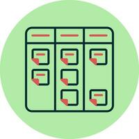 Kanban Vector Icon