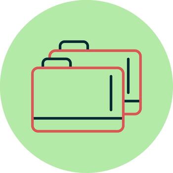 icono de vector de carpeta