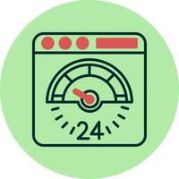 speed test Vector Icon