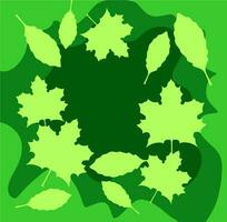 green leaves 01 vector