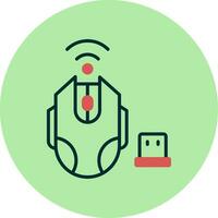 Wireless Mouse Vector Icon