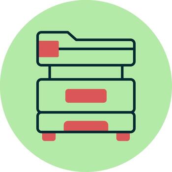 Multifunction Printer Vector Icon