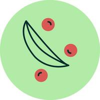 Green Peas Vector Icon