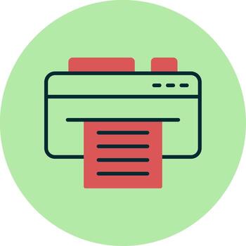 Printer Vector Icon