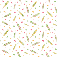 spiral klubbor, randig virvlar runt. bonbons, socker kola på pinne, frukt godis. vattenfärg illustration. utsökt prydnad för textilier, brevpapper, klippbok png