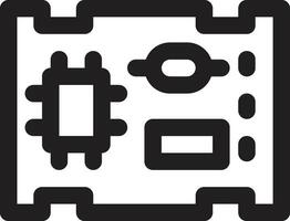 Pcb Board Vector Icon