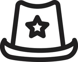 Cowboy Hat Vector Icon