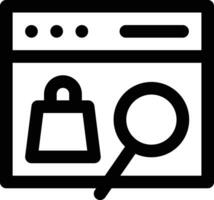 Product Browsing Vector Icon