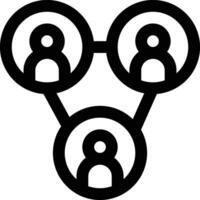 User Connection Vector Icon
