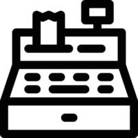 Cash Register Vector Icon