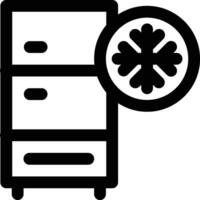 Freezer Vector Icon