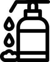 Soap Bottle Vector Icon