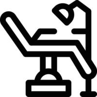 Dental Chair Vector Icon