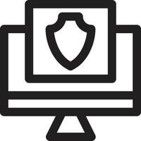 Security Monitors Vector Icon